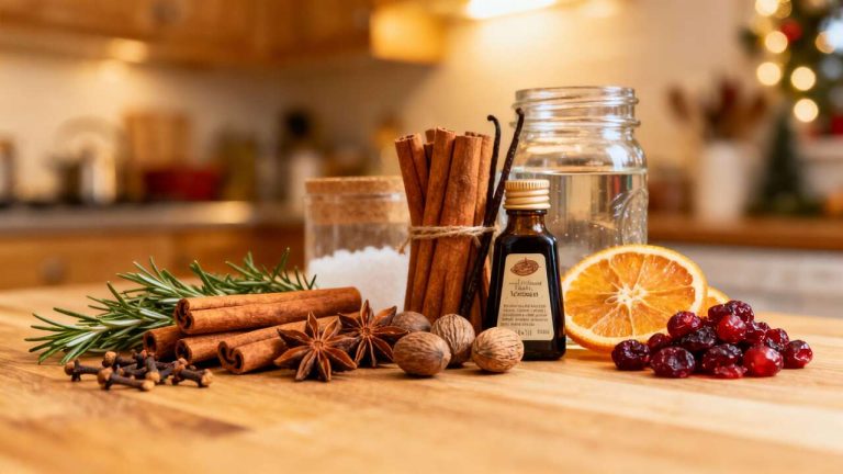 Ni ambientador ni velas: esta mezcla natural perfuma tu casa durante las fiestas