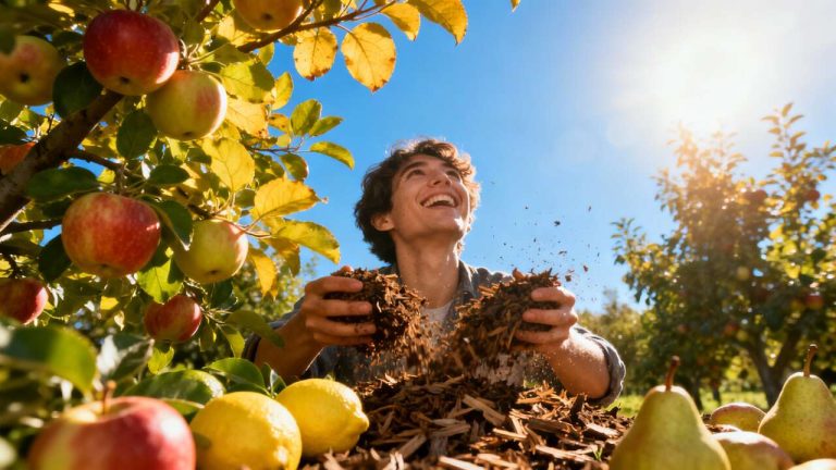 ¿Quieres más frutas? Este gesto al pie de tus árboles frutales es la clave