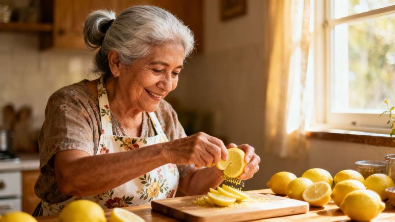 Mi abuela siempre hacía esto con limón, ahora entiendo por qué