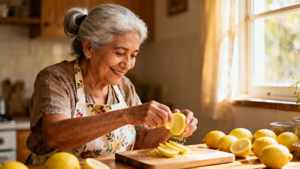 Mi abuela siempre hacía esto con limón, ahora entiendo por qué